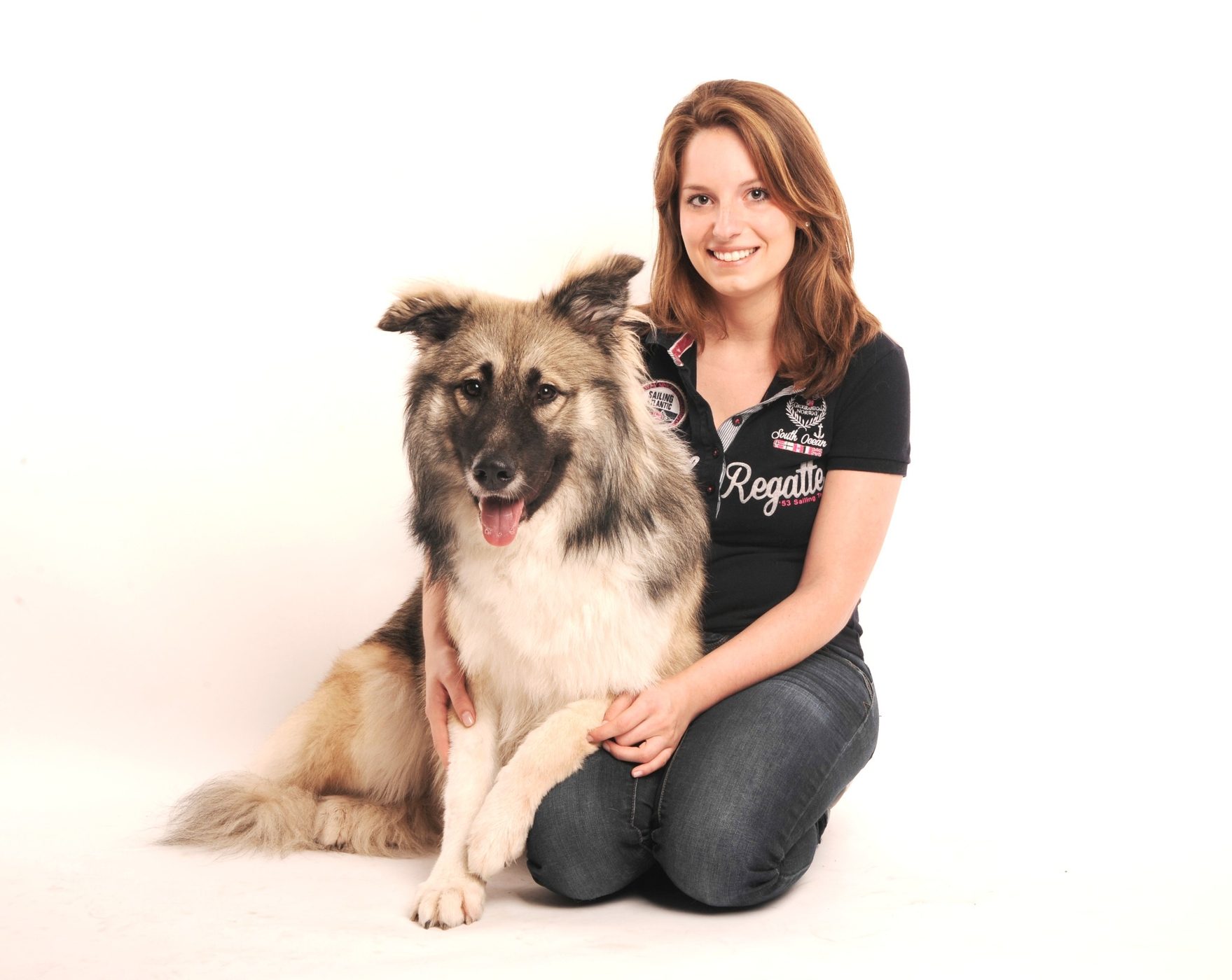 Sabrina mit Hund